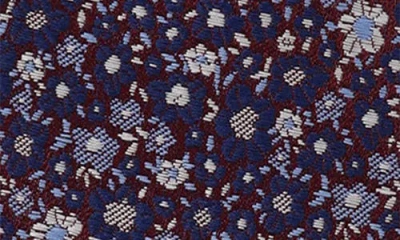 Ben Sherman Micro Floral Slim Tie In Multi