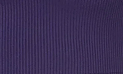 Susana Monaco Crewneck Rib Crop T-shirt In Gray