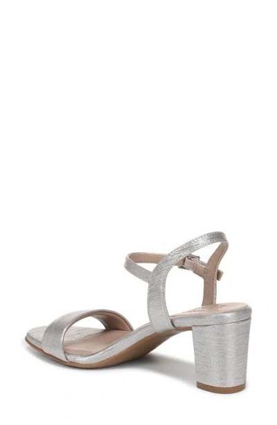 Naturalizer Bristol Sandal In Silver