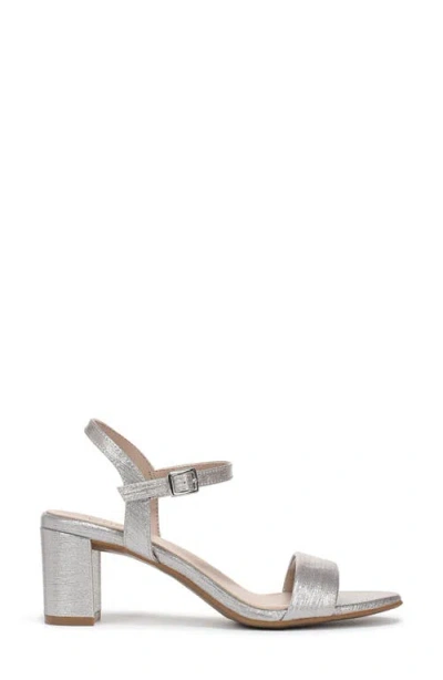 Naturalizer Bristol Sandal In Silver