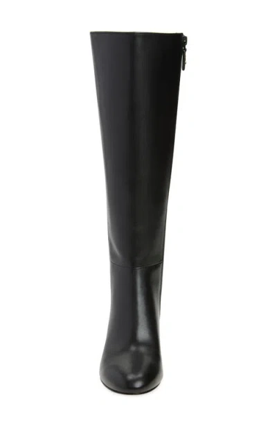 Stuart Weitzman Celina Zip Boot In Black