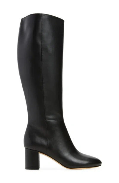 Stuart Weitzman Celina Zip Boot In Black