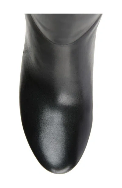 Stuart Weitzman Celina Zip Boot In Black