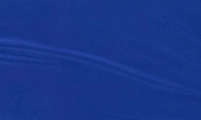 Chaus Solid Ruched Knit Top In Blue