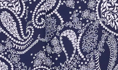 Chaus Print Flutter Sleeve Blouse In Brown