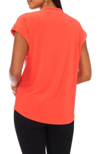 Chaus Jersey Top In Orange