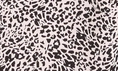 Chaus Print Flutter Sleeve Blouse In Black