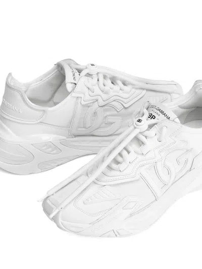 Dolce & Gabbana Day Faster Sneakers In White