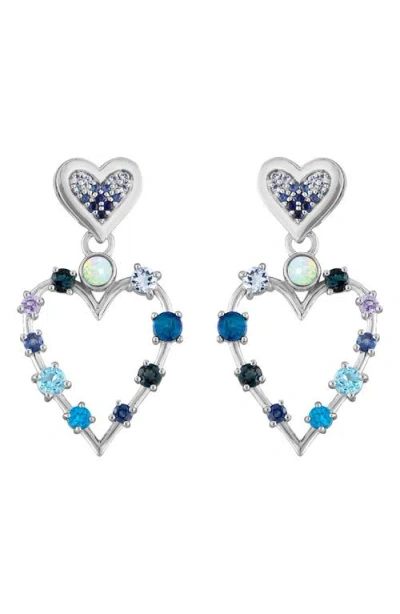 Eden Presley Small Love Transformer Drop Earrings In Multi