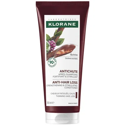 Klorane Anti-hair Loss Strengthening And Stimulating Conditioner With Quinine 200ml In Brown