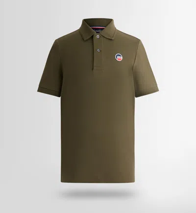 Fusalp Elbin Short-sleeve Polo Shirt In Green