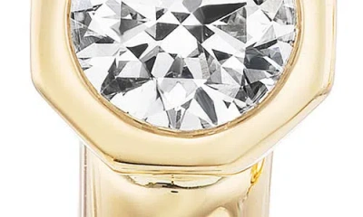 Uniform Object Machina Akoya Pearl & Diamond Drop Earrings In Brown