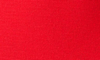 Akris Punto Stretch Virgin Wool Midi Pencil Skirt In Red