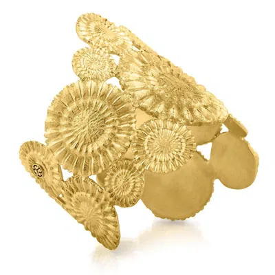 Sophie Simone Designs Women's Gold Cuff Amaré In Gold