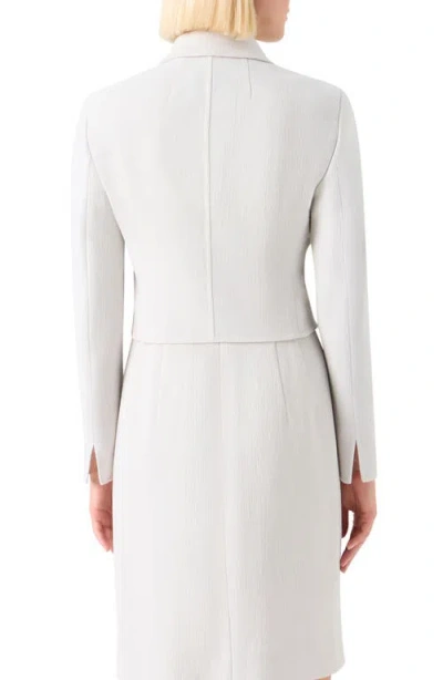 Akris Helios Short Jacket In White