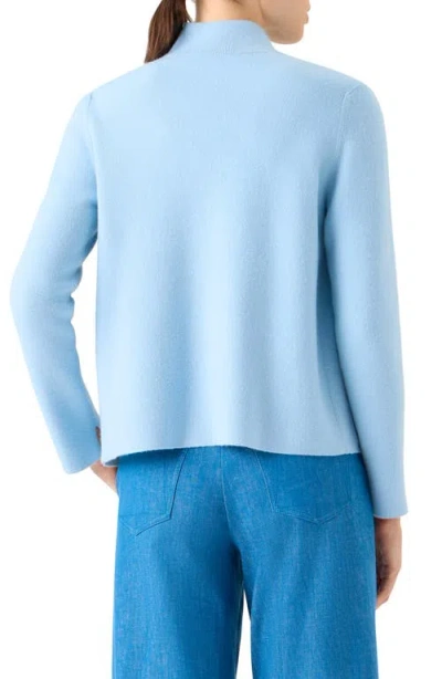 Akris Reversible Cashmere Jacket In Blue