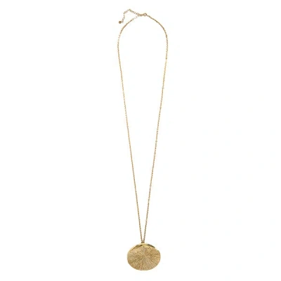 Sophie Simone Designs Women's Gold Pendant Necklace Mycologist In Gold