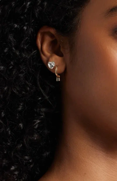 Bp. Cherry Trio 3-pack Earrings & Jewelry Tray Set In Pink