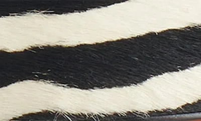 Madewell Emilie Zebra Print Genuine Calf Hair Mary Jane