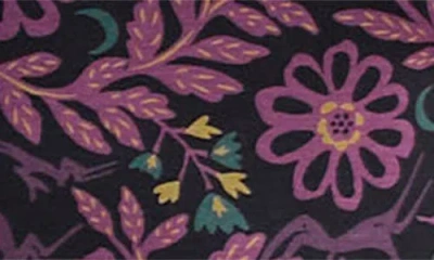 Seasalt Cornwall Veronica Print Stretch Organic Cotton Jersey Midi Dress In Multi