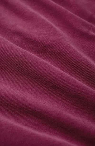 Seasalt Cornwall Forest View Floral Organic Cotton Corduroy A-line Skirt In Purple