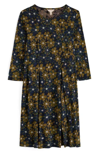 Seasalt Cornwall Witch Hazel Floral Jersey Dress In Multi