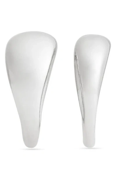 Open Edit Set Of Two Domed Rings In Metallic