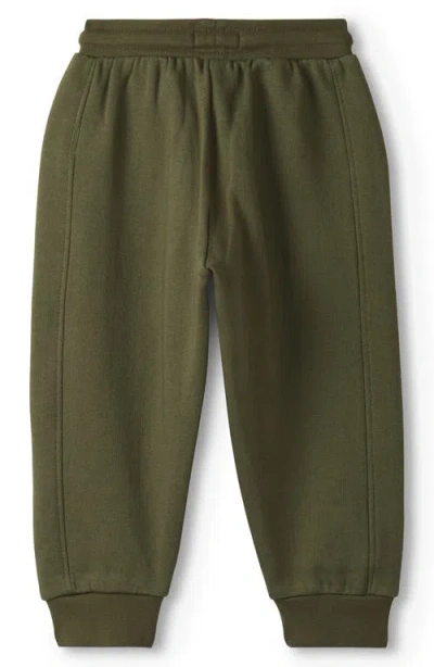 Hatley Forest Animals Slub Cotton T-shirt & Joggers Set In Blue