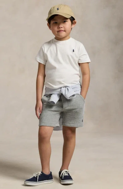 Polo Ralph Lauren Kids' Short Sleeve Cotton Jersey T-shirt In White