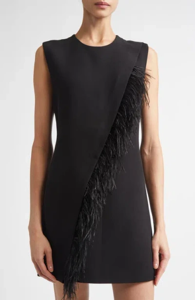 A.l.c . Beck Sleeveless Wool Blend Sheath Dress In Black