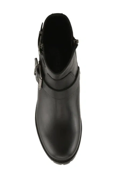 Spring Step Acco Block Heel Bootie In Black