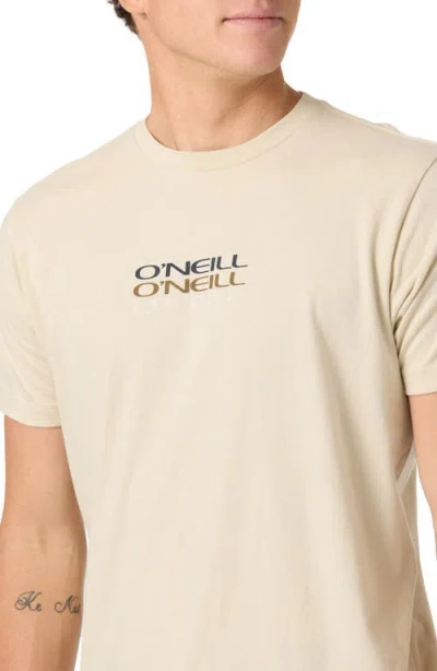 O'neill Triple Stack Graphic T-shirt In Neutral