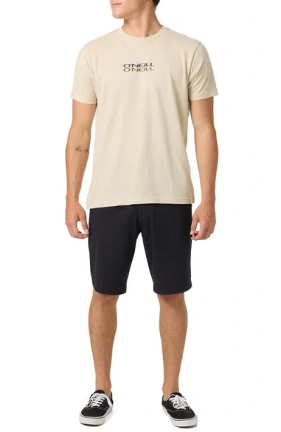 O'neill Triple Stack Graphic T-shirt In Neutral