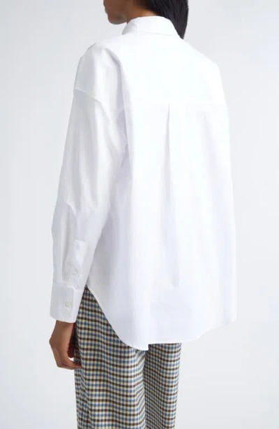 Max Mara Adele Button-up Shirt In White