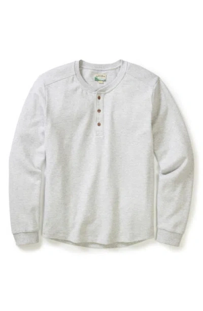 Marine Layer Pacifica Stretch Henley In Gray