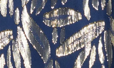 Lilly Pulitzer ® Evaline Long Sleeve Silk Blend Drop Waist Dress In Blue