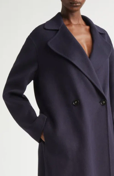 Stella Mccartney Iconic Wool Coat In Blue