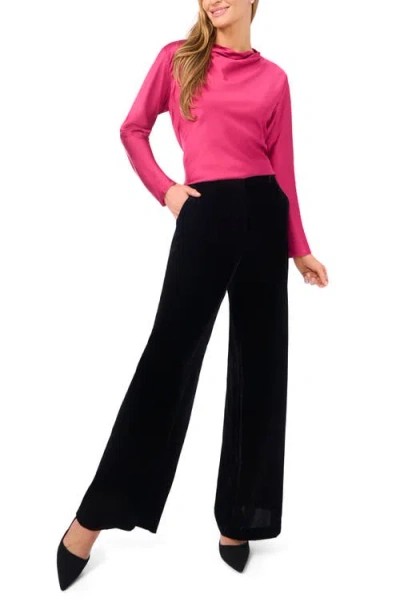 Ted Baker Amy Cowl Neck Satin Top In Pink