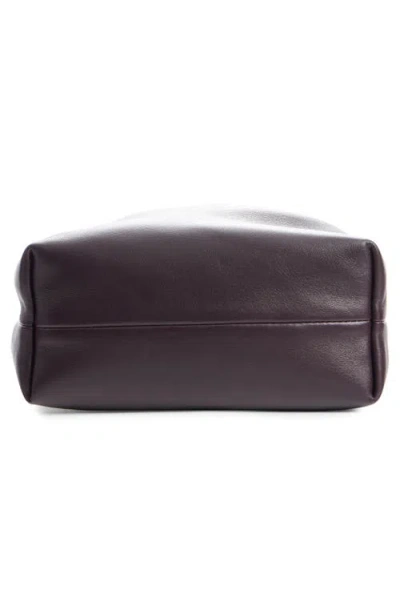 Chloé Mini Icons Leather Shoulder Bag In Purple