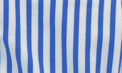 Feather 4 Arrow Kids' Poolside Stripe Upf 50+ Swim Hat In Blue