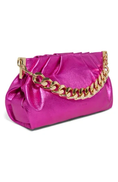 Aimee Chill Out Frame Clutch In Purple