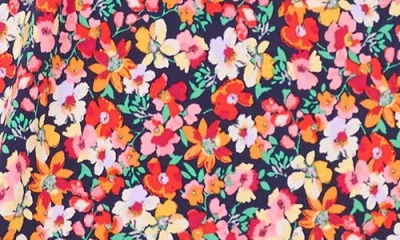 Vince Camuto Floral Print Sleeveless Maxi Dress In Multi