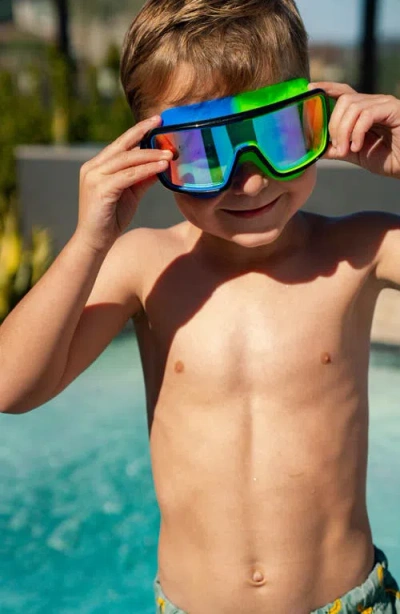 Bling2o Kids' Shield Swim Goggles In Multi