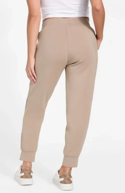 Guess New Victoire Scuba Joggers In Neutral