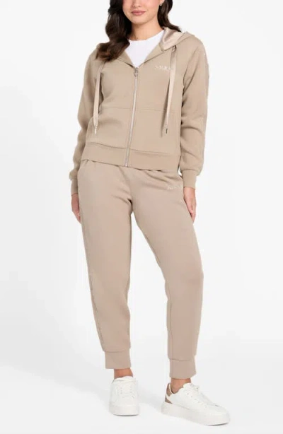 Guess New Victoire Scuba Joggers In Neutral