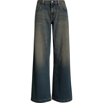 Pacsun Sloane Ultra Baggy Del Mar Wide Leg Jeans In Blue
