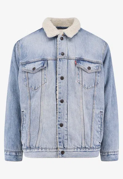 Levi's Denim Jacket With Repreve Interior In Blue