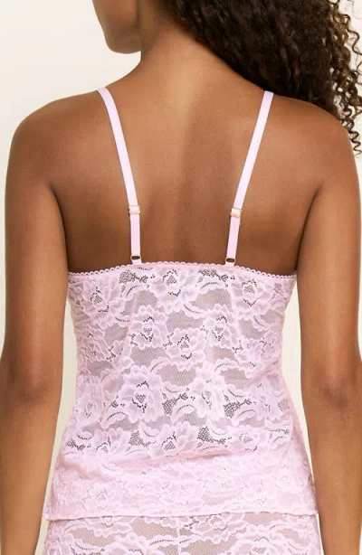 Honeydew Natalya Lace Camisole In Pink