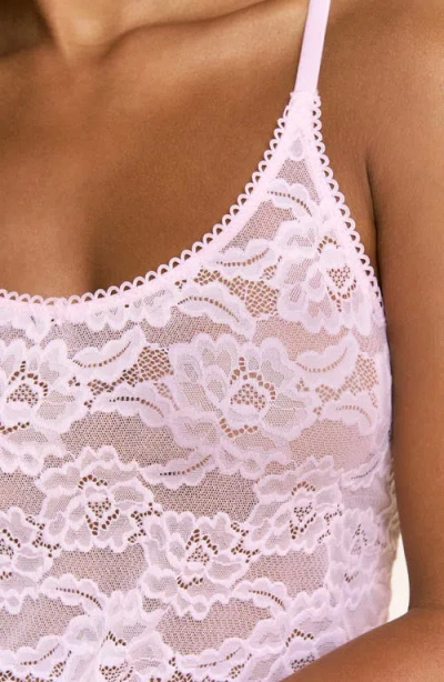 Honeydew Natalya Lace Camisole In Pink