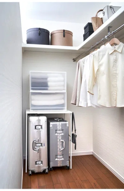 Yamazaki Suitcase Rack In White